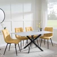 Click to view product details and reviews for Clearance Chopstick Grey Glass And Black Metal Dining Set Corona Yellow Fabric Chairs. Click to view product details and reviews for Clearance Chopstick Grey Glass And Black Metal Dining Set Corona Yellow Fabric Chairs.