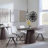 Click to view product details and reviews for Palma Walnut Oval Dining Set Boden Cream Fabric Swivel Dining Chair. Click to view product details and reviews for Palma Walnut Oval Dining Set Boden Cream Fabric Swivel Dining Chair.