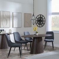 Click to view product details and reviews for Palma Walnut Oval Dining Set Darwin Grey Fabric Dining Chair. Click to view product details and reviews for Palma Walnut Oval Dining Set Darwin Grey Fabric Dining Chair.
