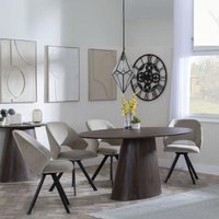 Click to view product details and reviews for Palma Walnut Oval Dining Set Ion Beige Velvet Fabric Swivel Dining Chair. Click to view product details and reviews for Palma Walnut Oval Dining Set Ion Beige Velvet Fabric Swivel Dining Chair.