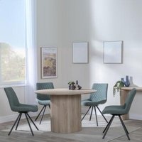 Click to view product details and reviews for Bern Fluted Oak Effect 4 Seater Round Dining Set 4 Boden Green Fabric Swivel Dining Chair. Click to view product details and reviews for Bern Fluted Oak Effect 4 Seater Round Dining Set 4 Boden Green Fabric Swivel Dining Chair.
