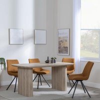 Click to view product details and reviews for Bern Fluted Oak Effect Dining Set Boden Orange Fabric Swivel Dining Chair. Click to view product details and reviews for Bern Fluted Oak Effect Dining Set Boden Orange Fabric Swivel Dining Chair.