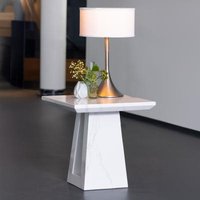 Click to view product details and reviews for Milan White Marble Square Side Table. Click to view product details and reviews for Milan White Marble Square Side Table.