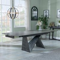 Click to view product details and reviews for Garvin 6 8 Seater Dark Grey Ceramic Extending Dining Table 160cm 240cm. Click to view product details and reviews for Garvin 6 8 Seater Dark Grey Ceramic Extending Dining Table 160cm 240cm.