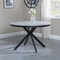 Click to view product details and reviews for Ezra 4 Seater Grey Concrete Round Dining Table With Black Spider Legs 120cm. Click to view product details and reviews for Ezra 4 Seater Grey Concrete Round Dining Table With Black Spider Legs 120cm.