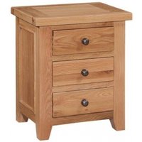 Click to view product details and reviews for Appleby Oak Narrow Bedside Cabinet 3 Drawers 55cm Wide. Click to view product details and reviews for Appleby Oak Narrow Bedside Cabinet 3 Drawers 55cm Wide.