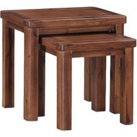 Click to view product details and reviews for Andorra Dark Acacia Nest Of 2 Tables. Click to view product details and reviews for Andorra Dark Acacia Nest Of 2 Tables.