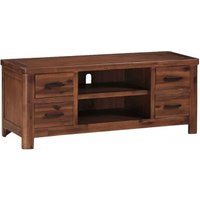 Click to view product details and reviews for Andorra Dark Acacia 4 Drawer Tv Unit. Click to view product details and reviews for Andorra Dark Acacia 4 Drawer Tv Unit.
