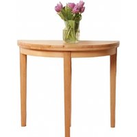 Click to view product details and reviews for Hanover Light Oak Half Moon Console Table. Click to view product details and reviews for Hanover Light Oak Half Moon Console Table.