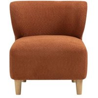 Click to view product details and reviews for Josie Orange Fabric Armless Accent Chair. Click to view product details and reviews for Josie Orange Fabric Armless Accent Chair.