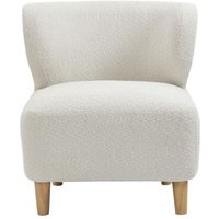 Click to view product details and reviews for Josie White Fabric Armless Accent Chair. Click to view product details and reviews for Josie White Fabric Armless Accent Chair.