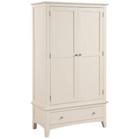 Click to view product details and reviews for Luciana Ivory Painted 2 Door 1 Drawer Wardrobe. Click to view product details and reviews for Luciana Ivory Painted 2 Door 1 Drawer Wardrobe.