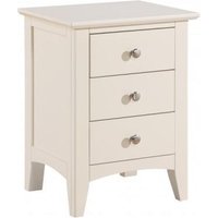 Click to view product details and reviews for Luciana Ivory Painted 3 Drawer Bedside Cabinet. Click to view product details and reviews for Luciana Ivory Painted 3 Drawer Bedside Cabinet.
