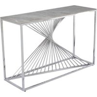 Click to view product details and reviews for Calabria Grey Sintered Stone And Chrome Console Table. Click to view product details and reviews for Calabria Grey Sintered Stone And Chrome Console Table.