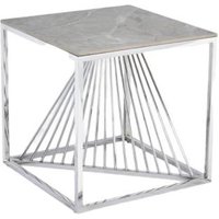 Click to view product details and reviews for Calabria Grey Sintered Stone And Chrome End Table. Click to view product details and reviews for Calabria Grey Sintered Stone And Chrome End Table.