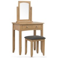 Click to view product details and reviews for Kilkenny Oak 2 Drawer Dressing Table With Stool. Click to view product details and reviews for Kilkenny Oak 2 Drawer Dressing Table With Stool.