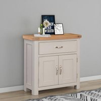 Click to view product details and reviews for Clarion Oak And Grey 2 Door Compact Sideboard 80cm. Click to view product details and reviews for Clarion Oak And Grey 2 Door Compact Sideboard 80cm.