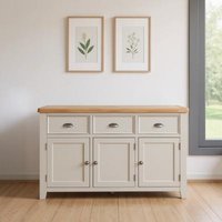Click to view product details and reviews for Janelle Oak And Grey 3 Door Medium Sideboard 150cm. Click to view product details and reviews for Janelle Oak And Grey 3 Door Medium Sideboard 150cm.