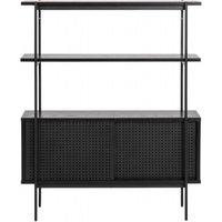 Click to view product details and reviews for Angus Black 2 Sliding Door Bookcase. Click to view product details and reviews for Angus Black 2 Sliding Door Bookcase.