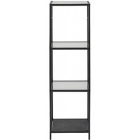 Click to view product details and reviews for Seaford Clear Glass And Black Narrow Open Shelving Unit. Click to view product details and reviews for Seaford Clear Glass And Black Narrow Open Shelving Unit.