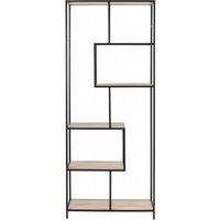Click to view product details and reviews for Seaford Sonoma Oak And Black Tall Open Shelving Unit. Click to view product details and reviews for Seaford Sonoma Oak And Black Tall Open Shelving Unit.