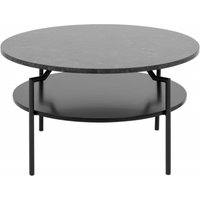 Click to view product details and reviews for Goldington Black Marble Effect 80cm Round Coffee Table. Click to view product details and reviews for Goldington Black Marble Effect 80cm Round Coffee Table.