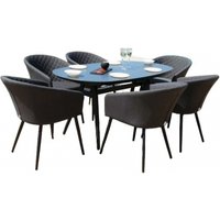 Click to view product details and reviews for Ambition Charcoal 6 Seater Oval Garden Dining Set. Click to view product details and reviews for Ambition Charcoal 6 Seater Oval Garden Dining Set.