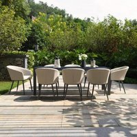 Click to view product details and reviews for Maze Ambition Oatmeal Aluminium 8 Seater Fire Pit Garden Dining Set. Click to view product details and reviews for Maze Ambition Oatmeal Aluminium 8 Seater Fire Pit Garden Dining Set.