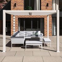 Click to view product details and reviews for Maze Como White Aluminium Outdoor Pergola. Click to view product details and reviews for Maze Como White Aluminium Outdoor Pergola.