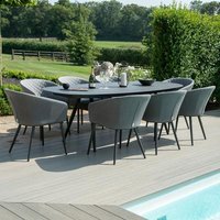 Click to view product details and reviews for Maze Ambition Flanelle 8 Seater Oval Garden Dining Set. Click to view product details and reviews for Maze Ambition Flanelle 8 Seater Oval Garden Dining Set.