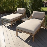 Click to view product details and reviews for Maze Martinique Light Brown Double Garden Sunlounger Set. Click to view product details and reviews for Maze Martinique Light Brown Double Garden Sunlounger Set.
