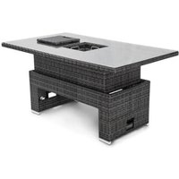 Click to view product details and reviews for Maze Grey Rattan 6 Seater Ice Bucket Garden Rising Table. Click to view product details and reviews for Maze Grey Rattan 6 Seater Ice Bucket Garden Rising Table.