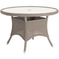Click to view product details and reviews for Alexander Rose Hazelmere Grey Weave Round Garden Dining Table 115cm. Click to view product details and reviews for Alexander Rose Hazelmere Grey Weave Round Garden Dining Table 115cm.