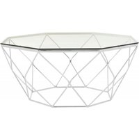 Click to view product details and reviews for Allure Glass Octagonal Coffee Table With Chrome Base. Click to view product details and reviews for Allure Glass Octagonal Coffee Table With Chrome Base.