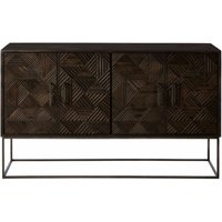 Click to view product details and reviews for Saira Solid Mango Wood Geometric 4 Door Medium Sideboard 150cm. Click to view product details and reviews for Saira Solid Mango Wood Geometric 4 Door Medium Sideboard 150cm.