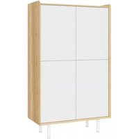 Click to view product details and reviews for Aarhus White And Oak Tall Cabinet. Click to view product details and reviews for Aarhus White And Oak Tall Cabinet.