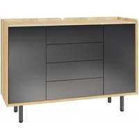 Click to view product details and reviews for Aarhus Anthracite And Oak Large Sideboard. Click to view product details and reviews for Aarhus Anthracite And Oak Large Sideboard.