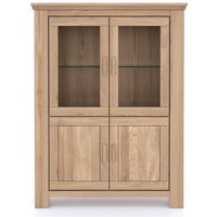 Click to view product details and reviews for Corbin Oak 4 Door Display Cabinet. Click to view product details and reviews for Corbin Oak 4 Door Display Cabinet.