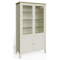 Click to view product details and reviews for Lathen Grey Painted 4 Door Display Cabinet. Click to view product details and reviews for Lathen Grey Painted 4 Door Display Cabinet.