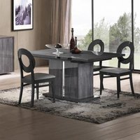 Click to view product details and reviews for Augusta Italian Grey Oak Effect Extending Dining Set With 4 Oval Back Chair. Click to view product details and reviews for Augusta Italian Grey Oak Effect Extending Dining Set With 4 Oval Back Chair.