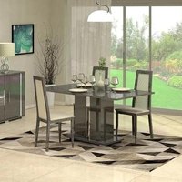 Click to view product details and reviews for Augusta Italian Grey Oak Effect Extending Dining Set With 4 Wooden Chair. Click to view product details and reviews for Augusta Italian Grey Oak Effect Extending Dining Set With 4 Wooden Chair.