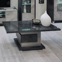 Click to view product details and reviews for Milo Italian Grey Pedestal Coffee Table. Click to view product details and reviews for Milo Italian Grey Pedestal Coffee Table.