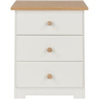 Click to view product details and reviews for Chase White 3 Drawer Bedside Cabinet. Click to view product details and reviews for Chase White 3 Drawer Bedside Cabinet.