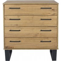 Click to view product details and reviews for Tensas Industrial Style Oak Effect 4 Drawer Chest. Click to view product details and reviews for Tensas Industrial Style Oak Effect 4 Drawer Chest.