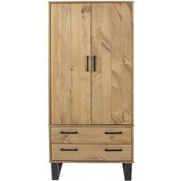 Click to view product details and reviews for Tensas Industrial Style Oak Effect 2 Door 2 Drawer Wardrobe. Click to view product details and reviews for Tensas Industrial Style Oak Effect 2 Door 2 Drawer Wardrobe.