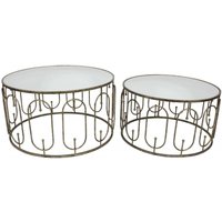 Click to view product details and reviews for Mindy Brownes Estela Antique Gold Coffee Table Set Of 2. Click to view product details and reviews for Mindy Brownes Estela Antique Gold Coffee Table Set Of 2.
