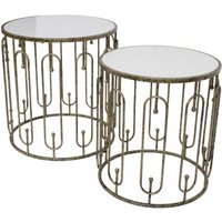 Click to view product details and reviews for Mindy Brownes Estela Antique Gold Marble Side Table Set Of 2. Click to view product details and reviews for Mindy Brownes Estela Antique Gold Marble Side Table Set Of 2.