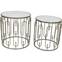 Click to view product details and reviews for Mindy Brownes Estela Antique Gold Side Table Set Of 2. Click to view product details and reviews for Mindy Brownes Estela Antique Gold Side Table Set Of 2.
