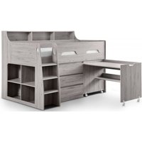 Click to view product details and reviews for Jupiter Grey Oak Effect Midsleeper Bed. Click to view product details and reviews for Jupiter Grey Oak Effect Midsleeper Bed.
