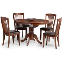 Click to view product details and reviews for Canterbury Mahogany 2 4 Seater Round Extending Dining Set With 4 Leather Chairs. Click to view product details and reviews for Canterbury Mahogany 2 4 Seater Round Extending Dining Set With 4 Leather Chairs.